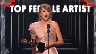 Taylor Swift Accepting Top Female Artist Award - BBMAS 2018