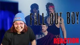 FALL OUT BOY - "Hold Me Like a Grudge"  Music Video : REACTION