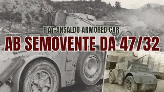 Fiat-Ansaldo ARMORED CAR AB 41 with 47 32 cannon