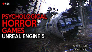 New PSYCHOLOGICAL Horror Games in UNREAL ENGINE 5 coming in 2023 and 2024