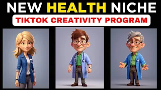 I Found New AI HEALTH NICHE 2024 ( Tiktok Creativity Program )
