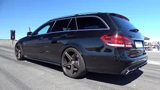 900HP Mercedes-AMG E63 Estate TTE900 -  Brutal Accelerations!