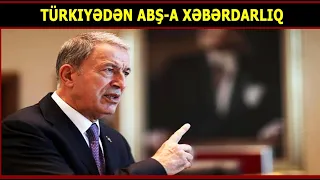 Türkiyədən ABŞ-a XƏBƏRDARLIQ