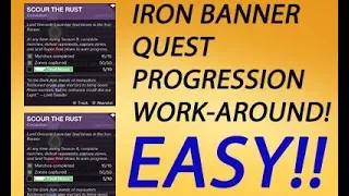 Iron Banner Quest Progression Glitch
