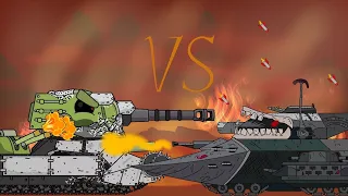 Frankenstein vs Ratte Apocalypse - Cartoons about tanks