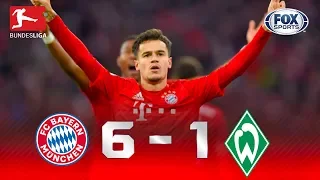 Bayern Múnich - Werder Bremen [6-1] | GOLES | Jornada 15 | Bundesliga