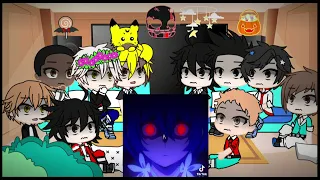 Haikyuu x BSD react to Osamu as Dazai/Ada 2/?//credits on video