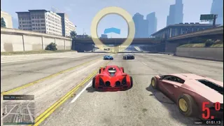 LARGA DISTANCIA FINAL MUY INTENSO, GTA V ONLINE!!!!!!!