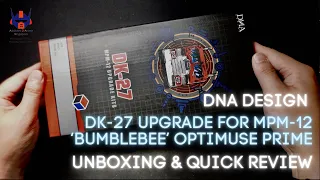 DNA Design DK-27 Upgrade for Masterpiece MPM-12 ‘Bumblebee’ Optimus Prime
