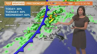 Severe threat on Wednesday, then a big cool-down