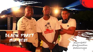 BEACH PARTY MIX LIVE 2021 - DJ ANDY X DJ AKA X DJ JONATHAN