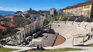 Explore Plovdiv Old Town walking tour video Plovdiv Bulgaria