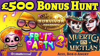 £500 Slots Bonus Hunt! Azzi, Bob & Angry!