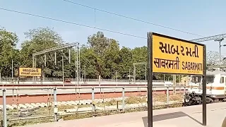 Sabarmati - Bhavnagar Terminus Intercity SF Express Departure from Sabarmati BG Railway station