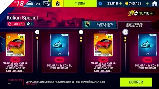 😱TERMNANDO Temporada ITALIANA DESATADO CORSA RRTURBO🚗 DAVINCI Asphalt 9 - Nintendo Switch