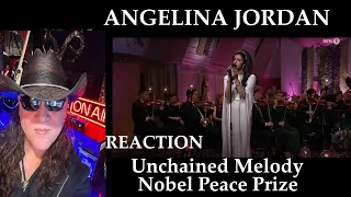 Angelina Jordan (17) Unchained Melody - Nobel Peace Prize  REACTION #angelinajordan #reaction