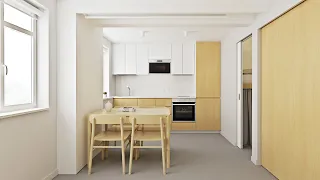 ARCHITECT REDESIGNS - My Minimalist Micro Apartment - 27.8m2/300sqft