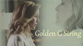 Stella Gibson [The Fall] - Golden G String [3x06]