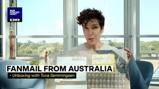 Unboxing with Tuva Semmingsen - fan mail from Australia