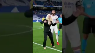 Karim Benzema Respect moment