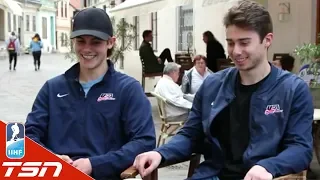 Dreger Café: Hughes brothers chat about their WHC experience and the NHL Draft