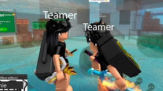 MM2 Tubers93 vs Teamers (Hacker) #9