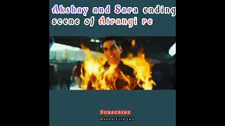 Akshay and Sara 💔 Ending Scene in Atrangi re 😢