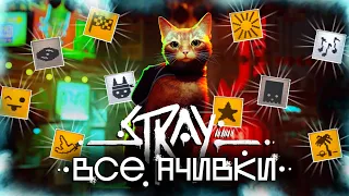 ВСЕ ДОСТИЖЕНИЯ (АЧИВКИ) В STRAY! Все ноты, все воспоминания, все значки...