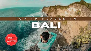 10 Best Places to Visit in Bali| Travel Guide | Travel Video | BBW