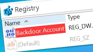 Check Your PC for Hacked Backdoor Accounts