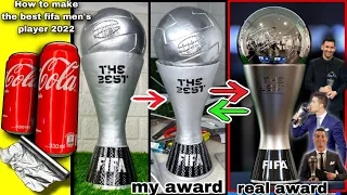 How to make The Best FIFA Football Awards™ 2022 Lionel Messi & #cr7 with paper #thebest #mrsanrb