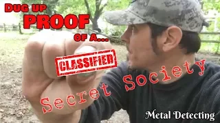 Metal Detecting discovery confirms Secret Society existence