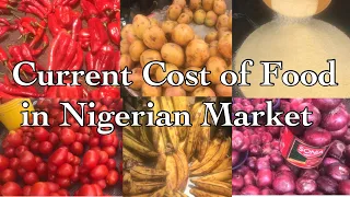 Prices of FOOD STUFF In NIGERIAN Market ||Recent Food prices in Nigeria ||Market Vlog