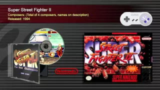 Super Street Fighter II (Full OST) - SNES