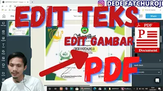 cara edit teks pdf tanpa aplikasi online