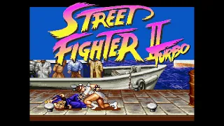 Street Fighter II Turbo (Capcom, 1993, SNES) Chun Li playthrough