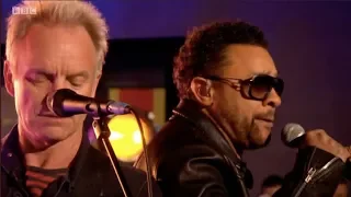Sting & Shaggy - Don't Make Me Wait Live on The One Show. BBC. 29 Mar 2018