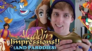 Aladdin Voice Impressions!! (AND PARODIES)