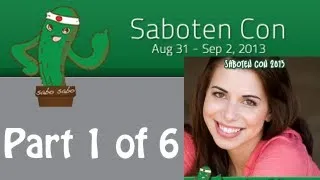 Laura Bailey Q&A Panel at Saboten Con 2013 part 1 of 6