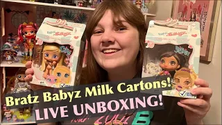 Bratz Babyz Milk Cartons Classic Dolls - Live Unboxing!