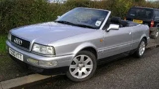 Audi 80 Cabriolet Coupe Heater Panel Facia Removal