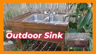 Outdoor Sink DIY | Super Ceci