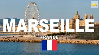 Marseille, FRANCE - 4K DRONE