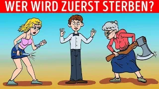 😲 25 Gefährlich einfache Rätsel, die niemand lösen kann 😲