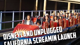 California Screamin Launch | Acoustic Disneyland