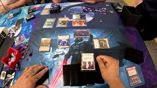 Star Wars Unlimited: Leia vs Palpatine! Local Tournament at On Board Gaming. Round 1