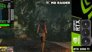 Shadow Of The Tomb Raider Ultra Settings Ray Tracing 4K | RTX 3090 Ti | Ryzen 9 5950X