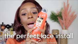 The perfect lace melt install beginner friendly | Ebin wonder lace bond | Alex L