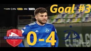 Locomotive vs Dinamo TB 0-4 Goal #3 Levan Shengelia (Erovnuli Liga Round 4) 17/03/2019