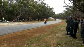 Vintage motorcycle Albany hill climb 2010